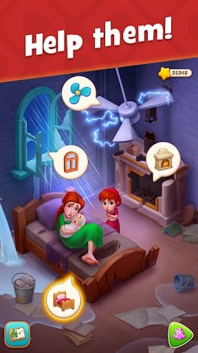 Gardenscapes Play Store screenshot 1 of 3